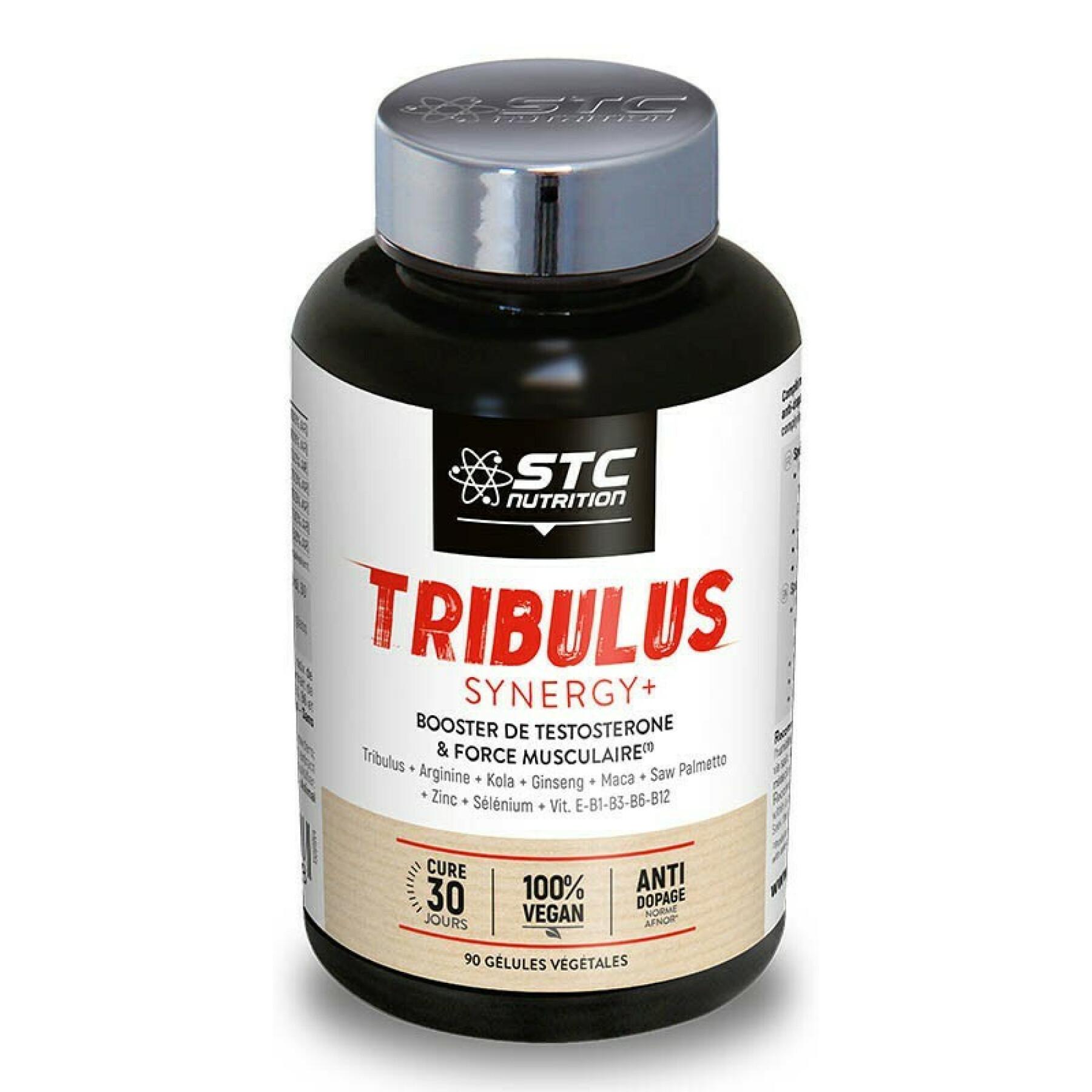 Tribulus synergy+ booster testosteronu i siły mięśni STC Nutrition - 90 gélules végétales