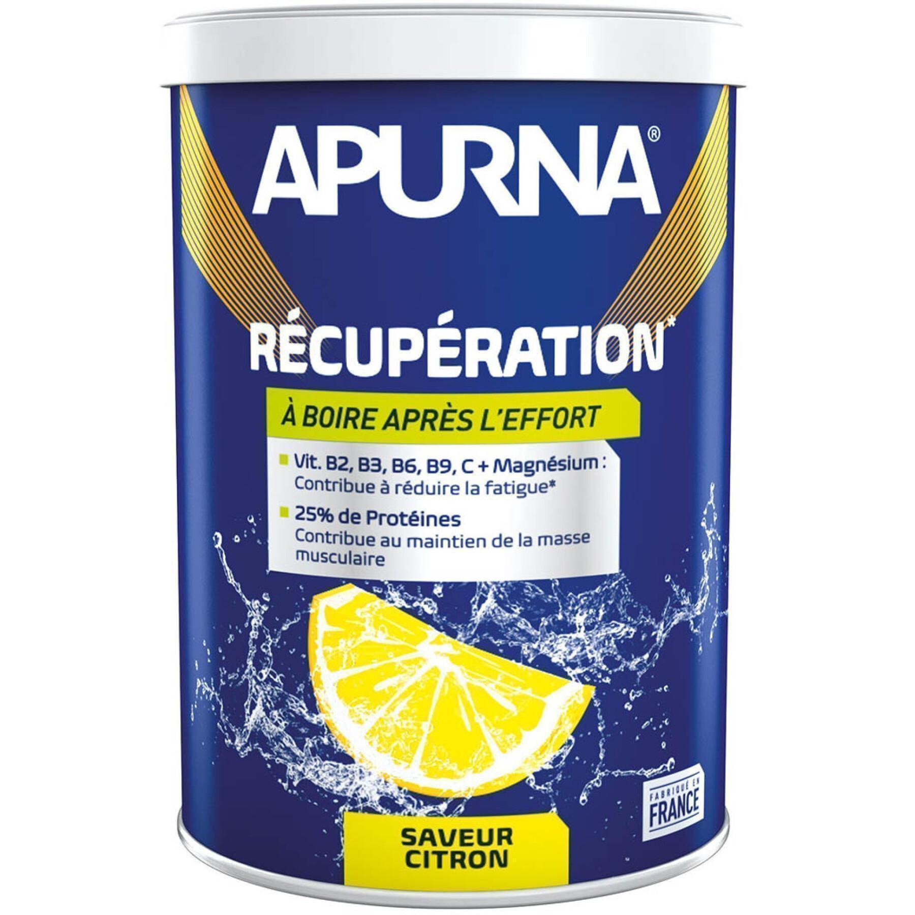 Recovery drink lemon protein can Apurna