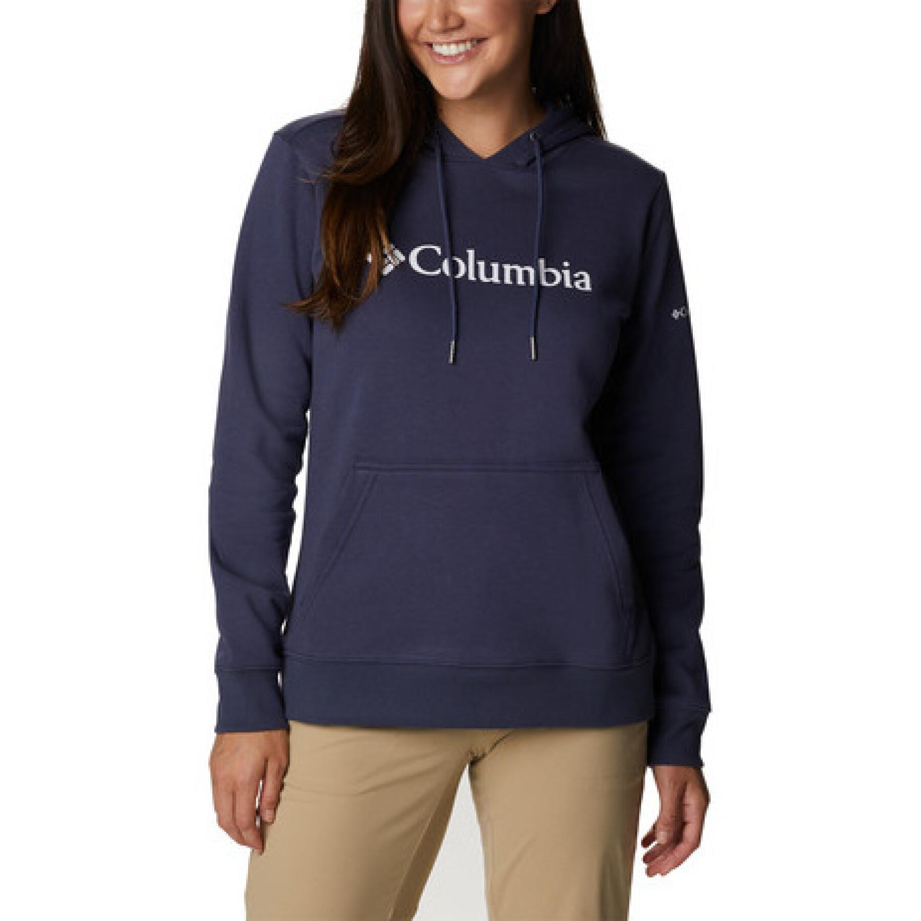 Bluza damska z kapturem Columbia Logo