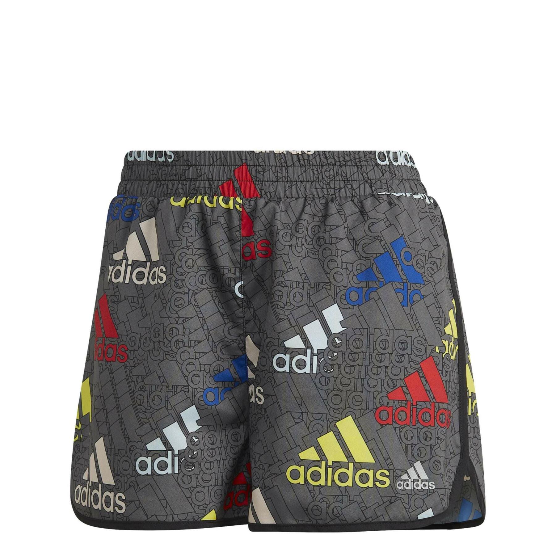 Damskie szorty sportowe 3-Stripe adidas Brand Love