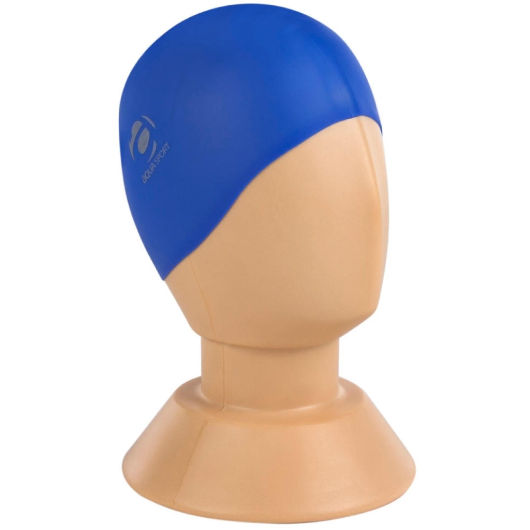Silikonowy czepek kąpielowy 3 kolory dla dzieci Aqua Sport