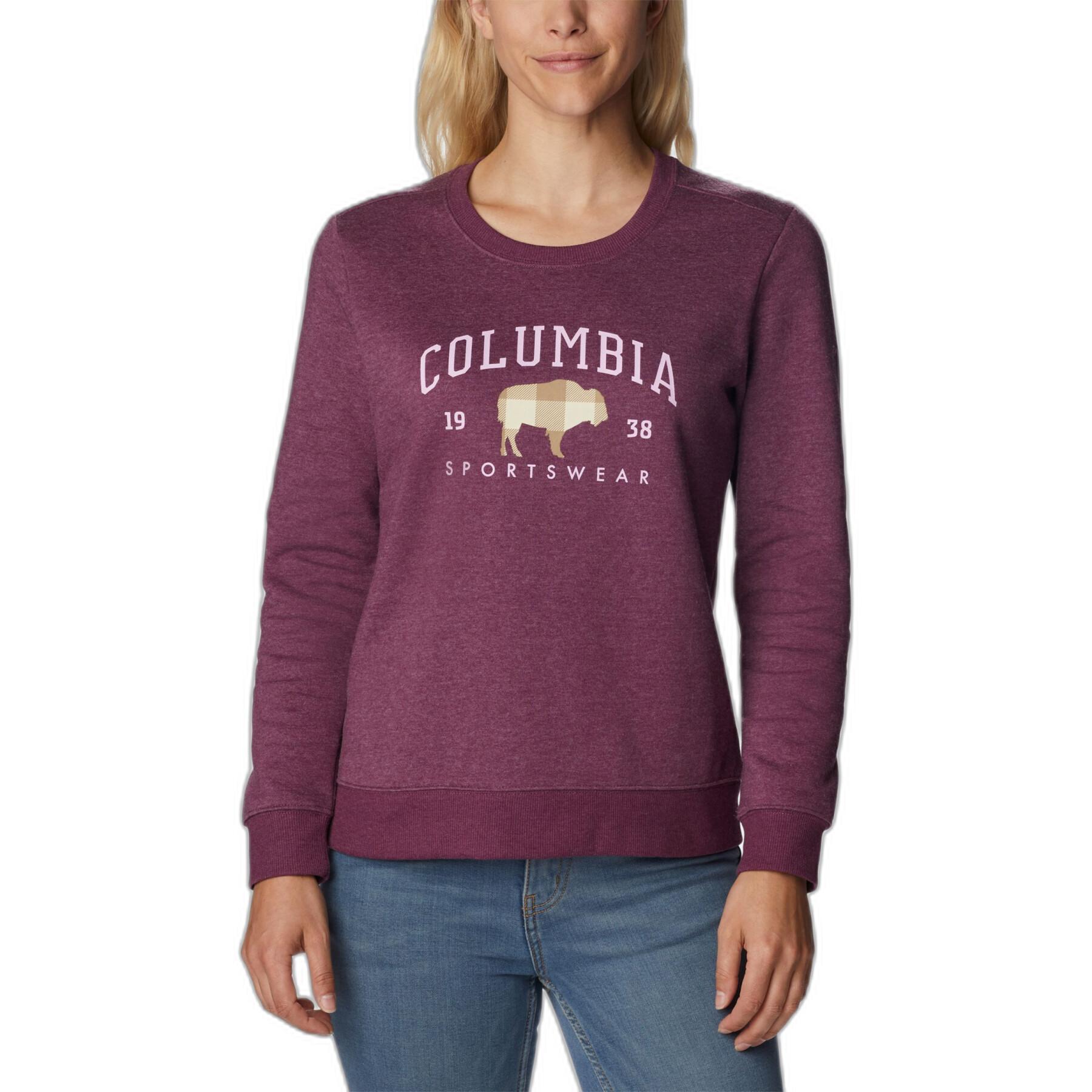 Damska bluza z okrągłym dekoltem Columbia Graphic Hart Mountain™ II