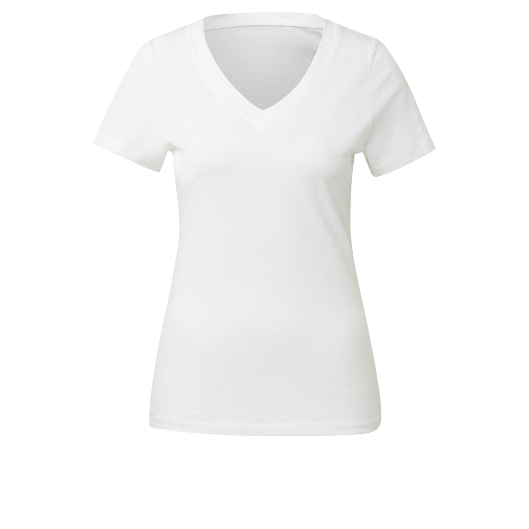 Koszulka damska Reebok GB Cotton V-Neck Vector