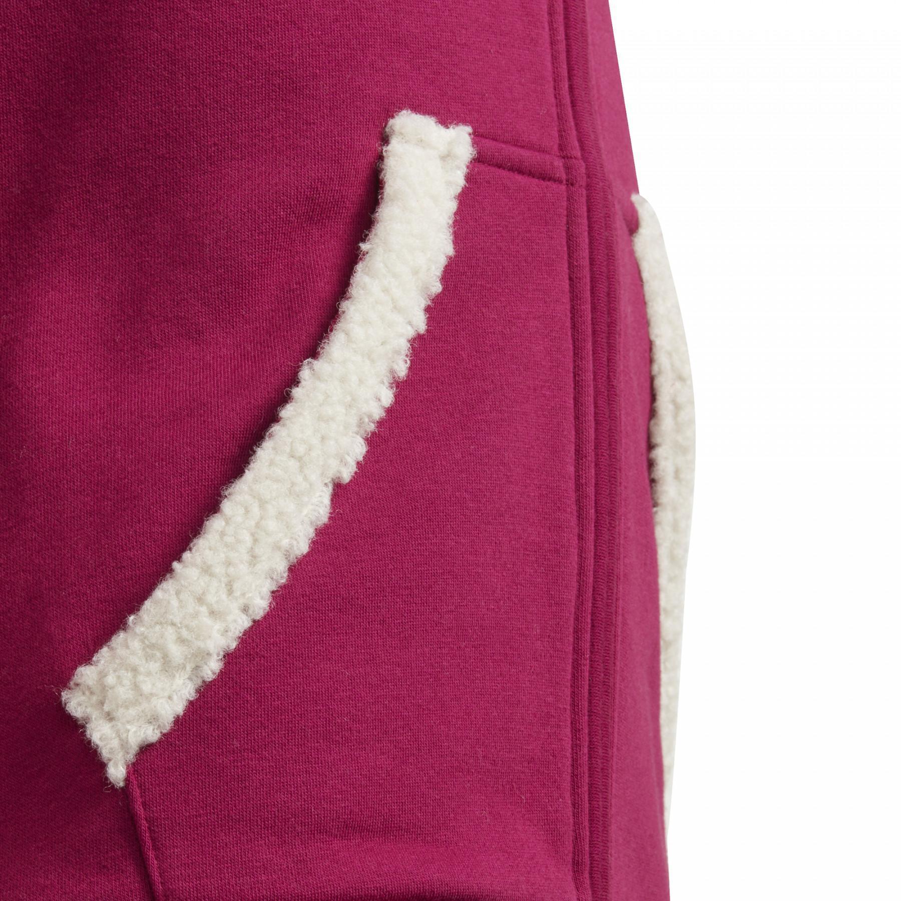 Bluza dziecięca z kapturem adidas Must Haves Winter Logo Full-Zip