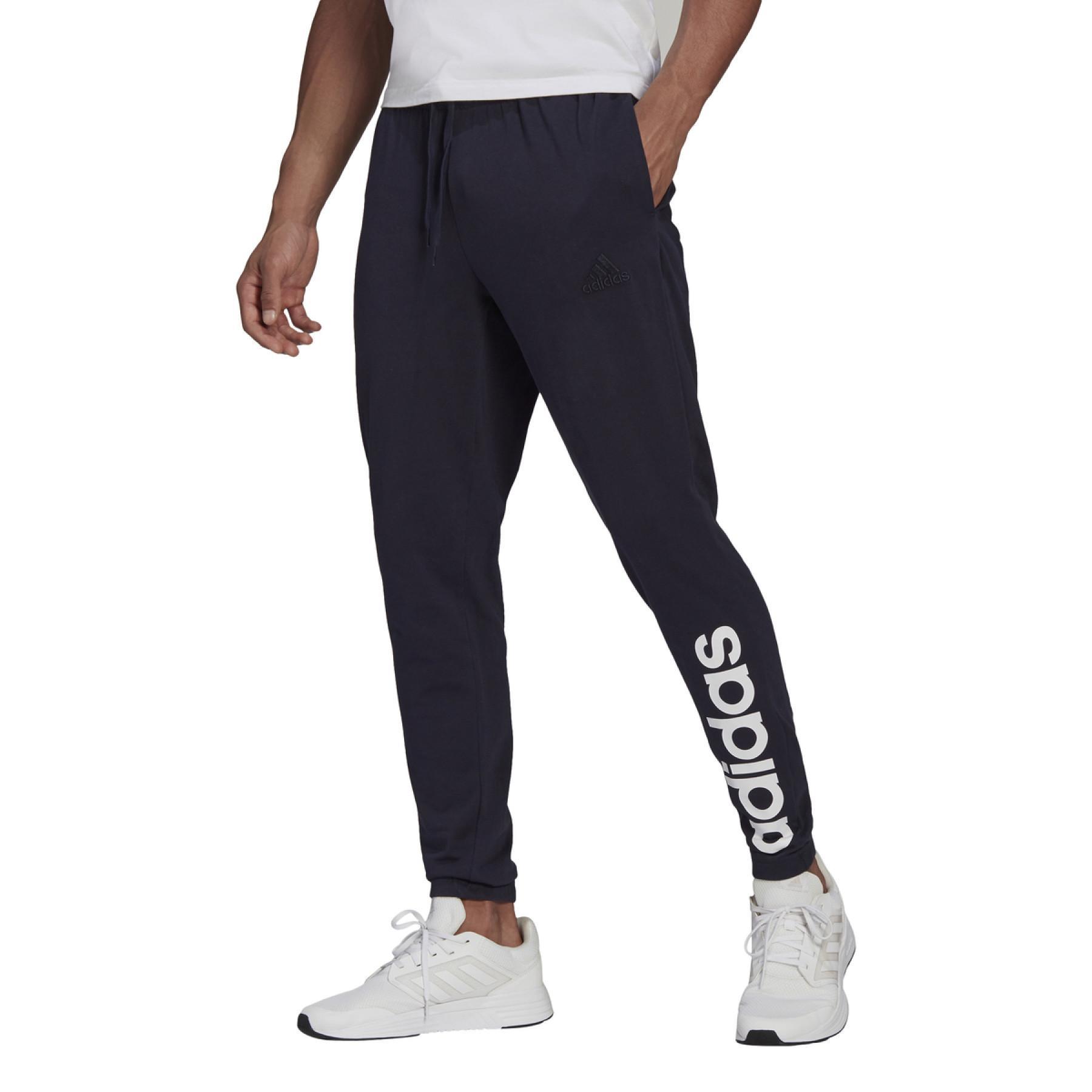 Spodnie adidas Essentials Single Tapered Elastic Cuff Logo