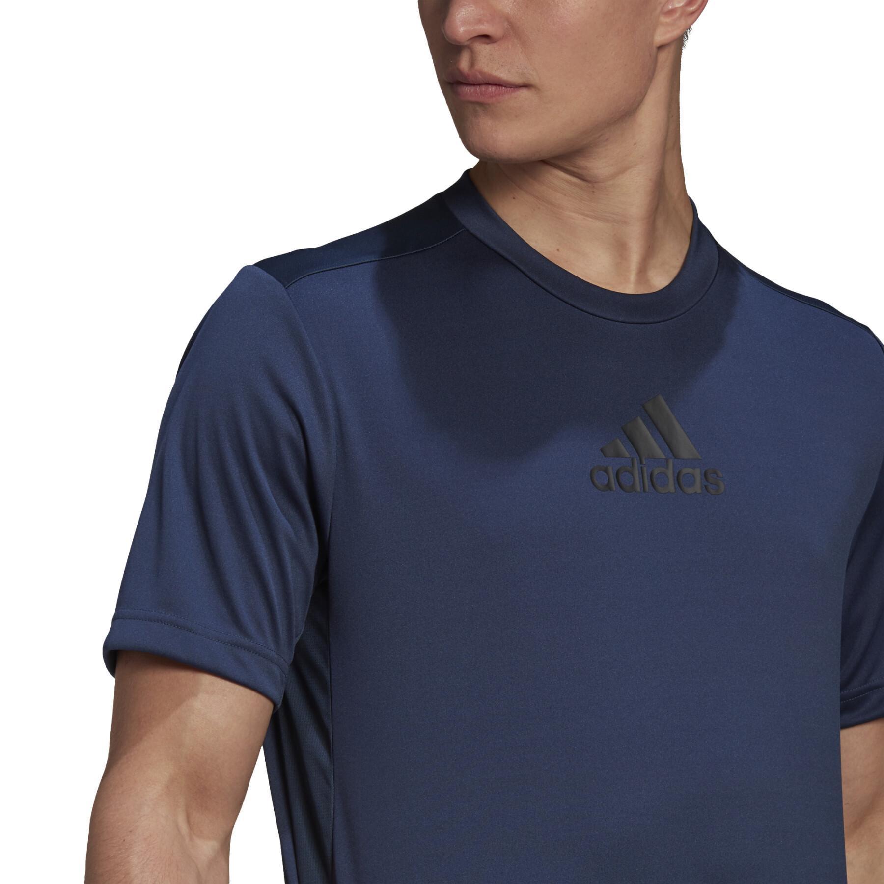 Koszulka adidas Primeblue Designed To Move Sport 3-Stripes