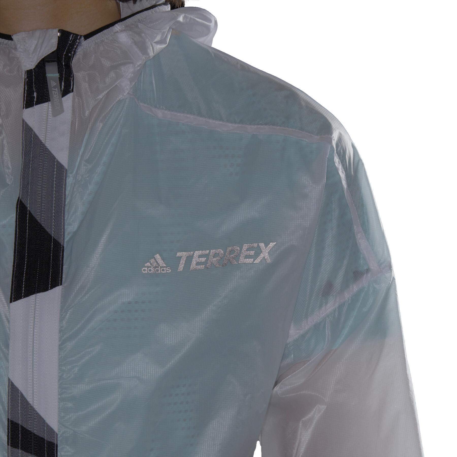 Damska kurtka wiatrówka adidas Terrex Agravic Pro