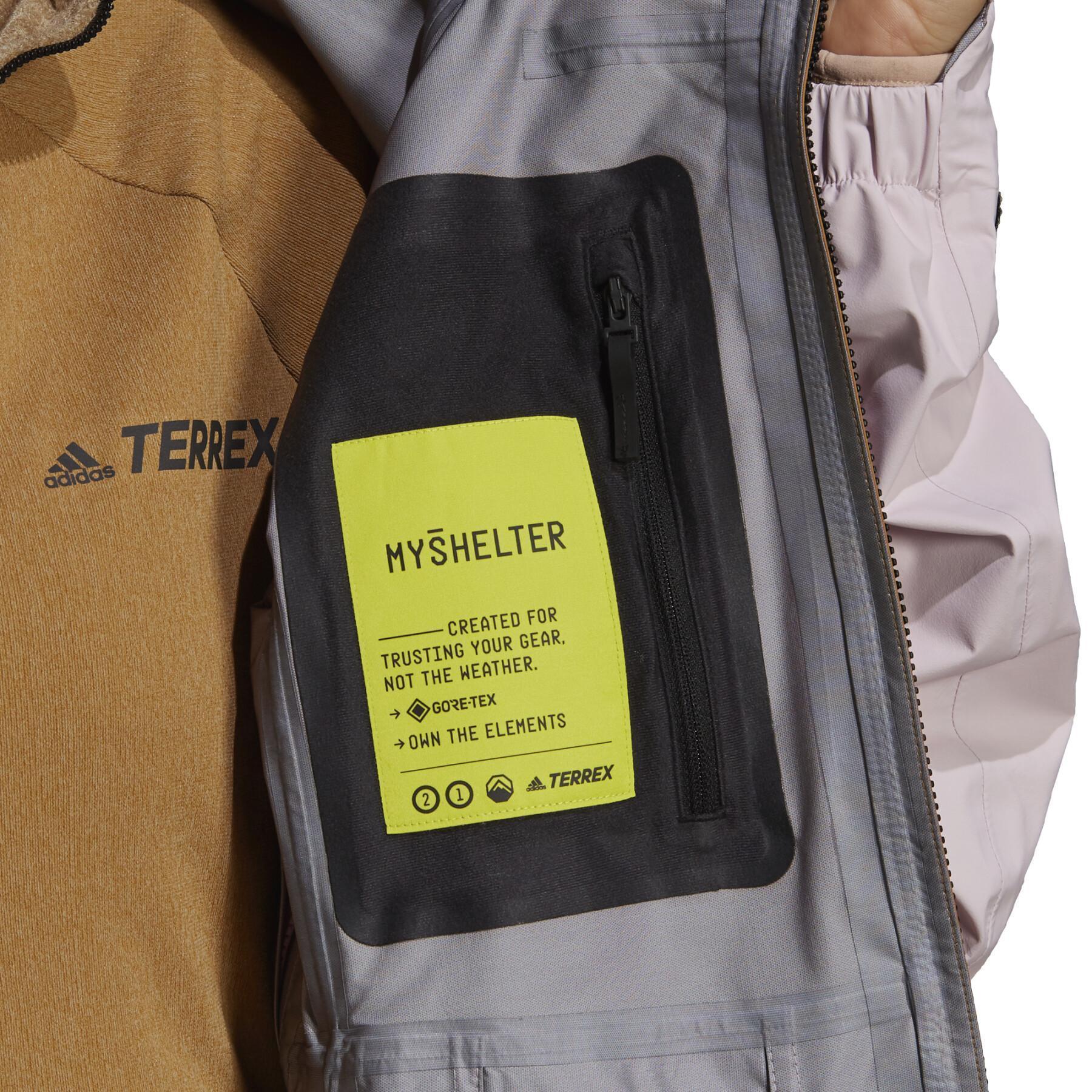 Damska kurtka przeciwdeszczowa adidas Terrex Myshelter Gore-Tex
