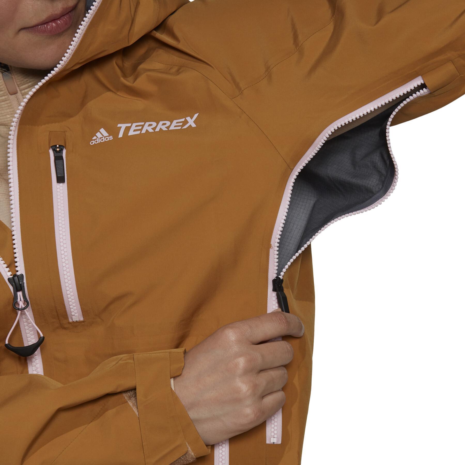 Damska kurtka przeciwdeszczowa adidas Terrex Techrock Gore-Tex Pro