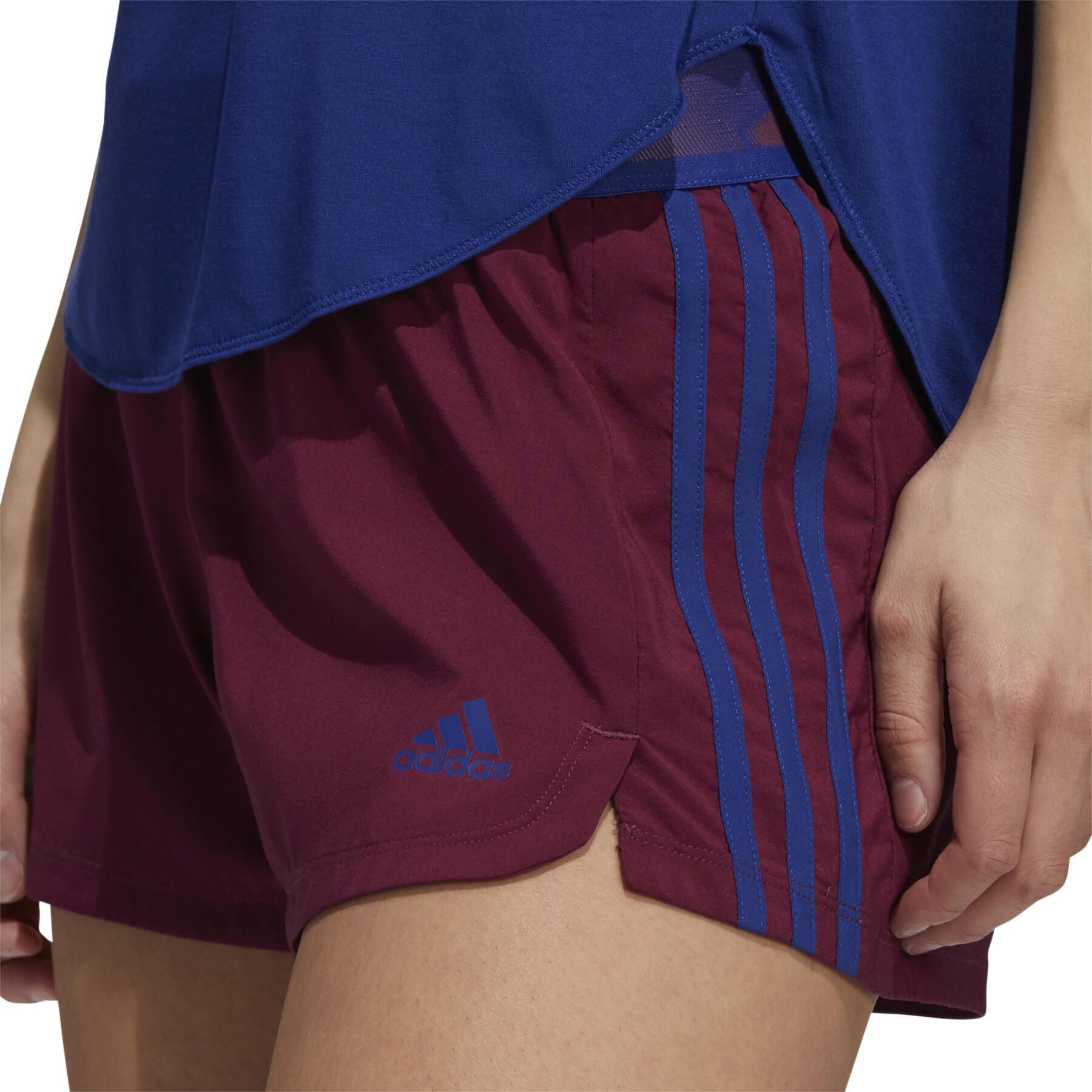 Szorty damskie adidas Pacer 3-Stripes Adilife