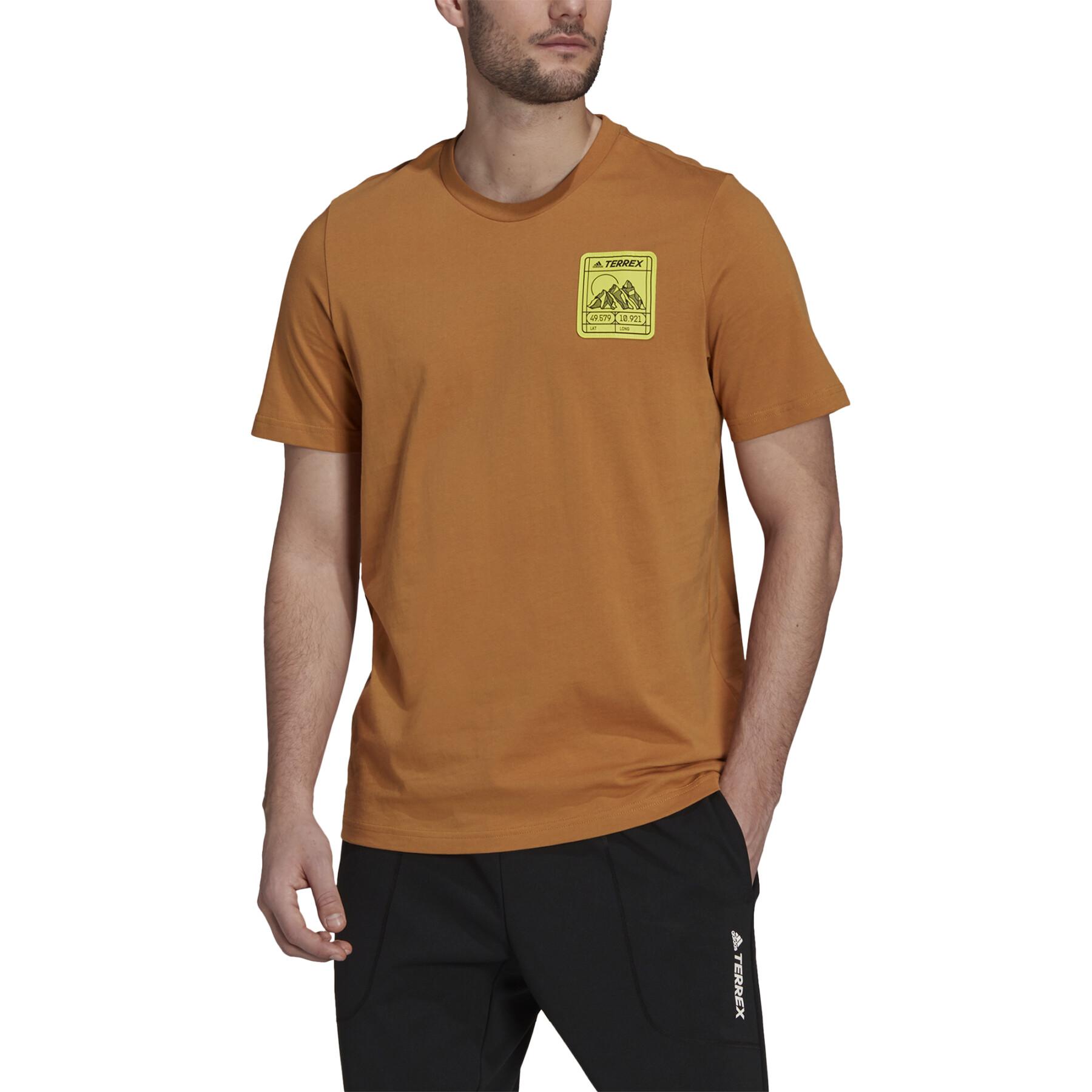 Koszulka adidas Terrex Patch Mountain Graphic