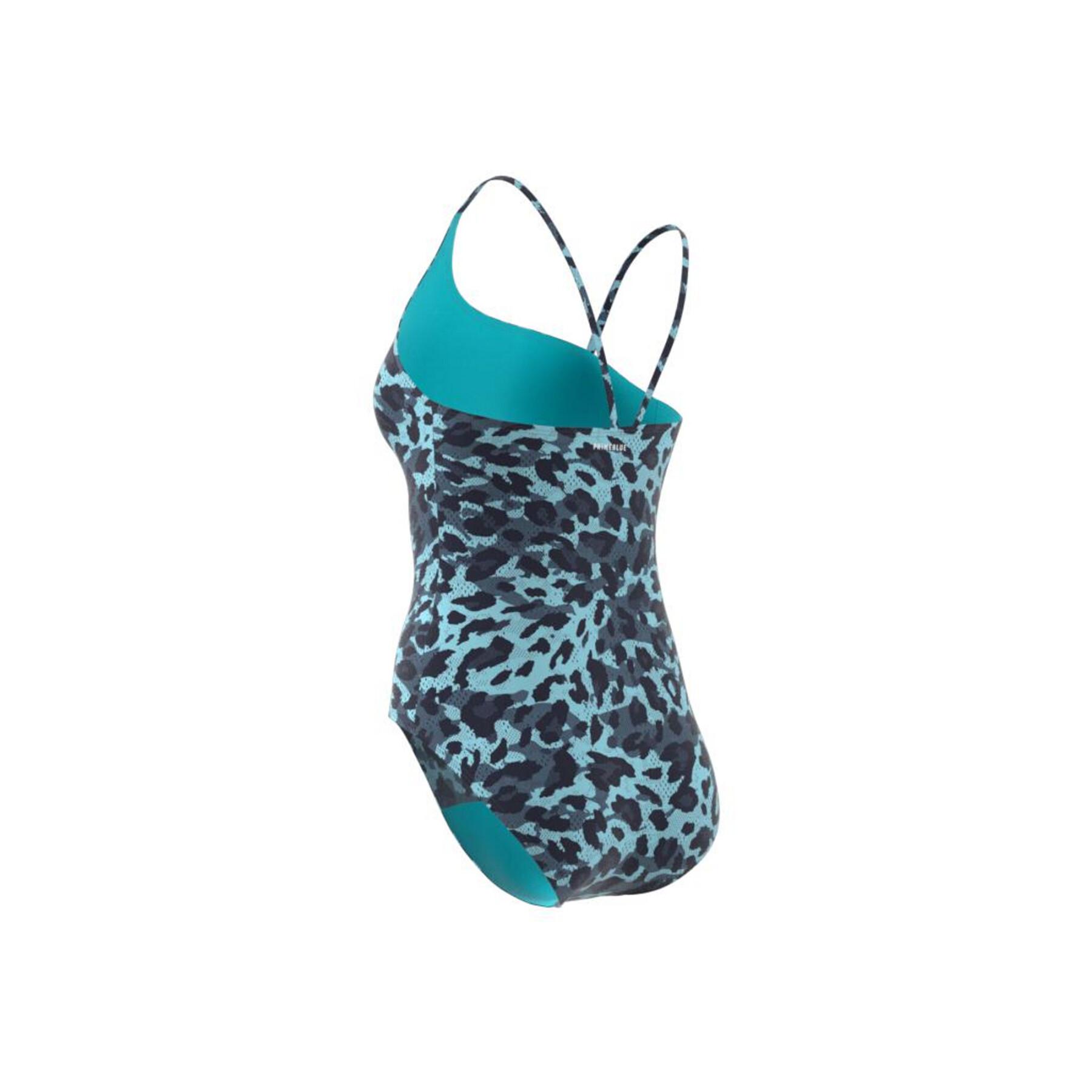 Damski kostium kąpielowy adidas Sh3.Ro Asymmetric Summerglow
