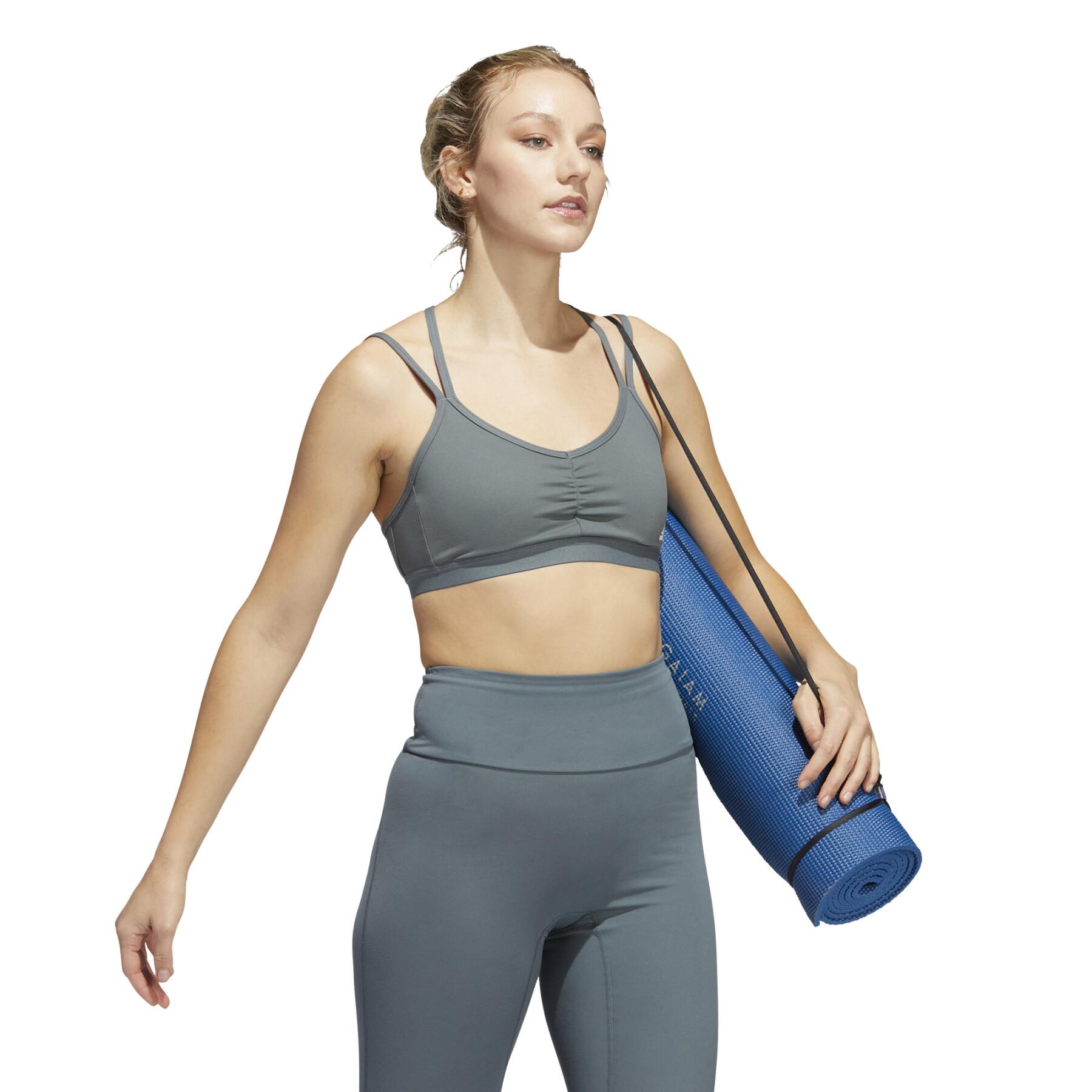 Biustonosz damski adidas Yoga Essentials Light Support