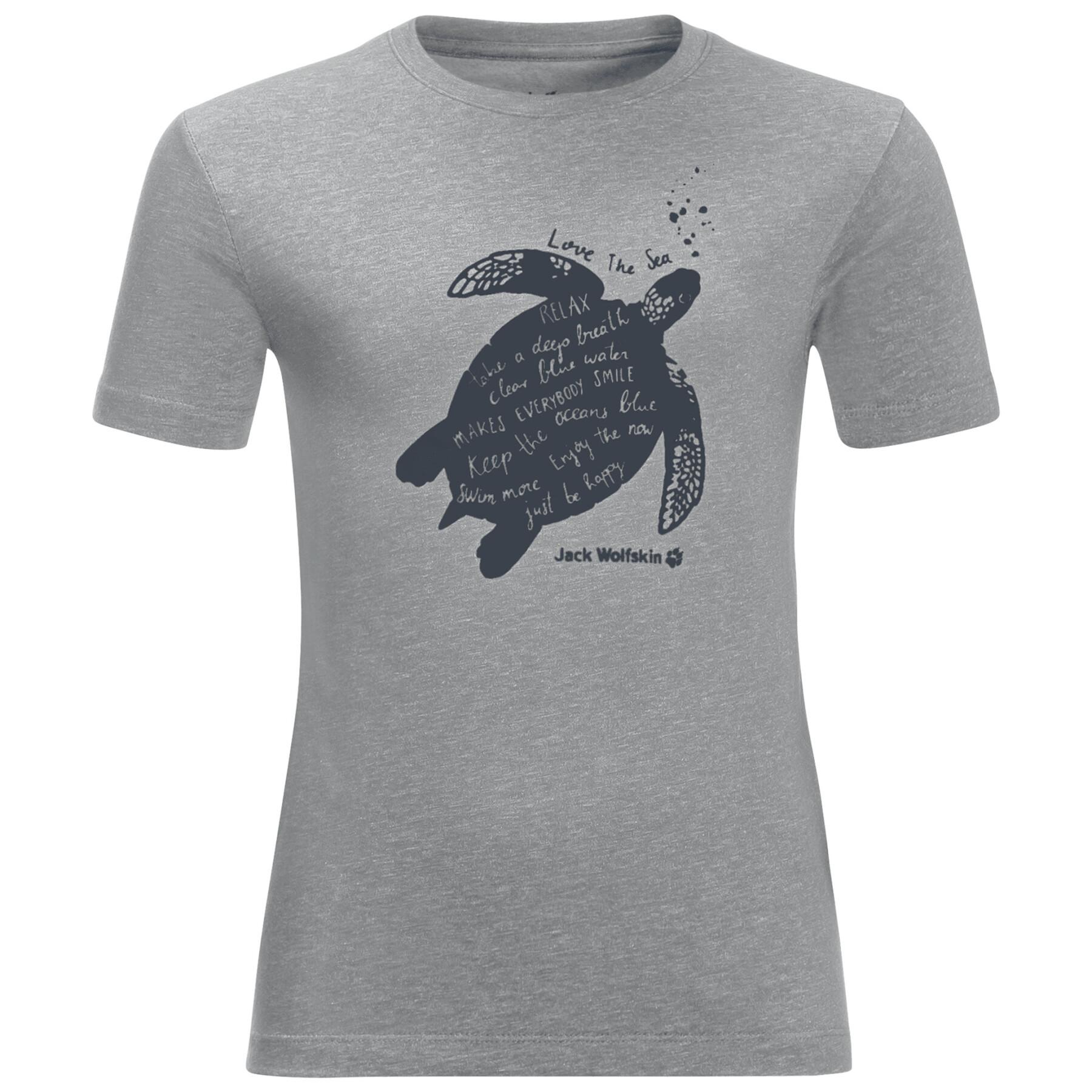Koszulka dziecięca Jack Wolfskin Ocean Turtle