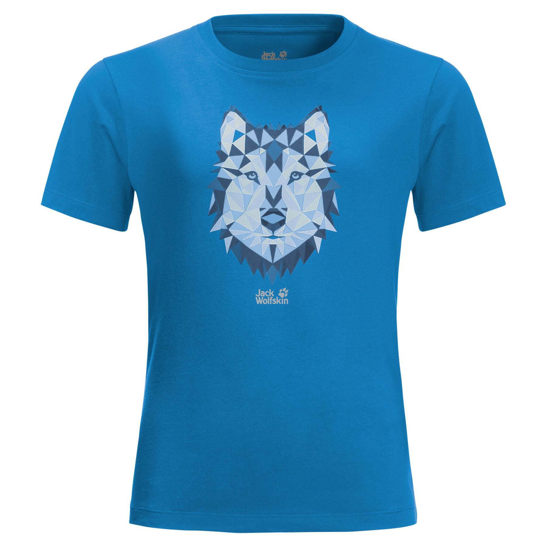 Koszulka dziecięca Jack Wolfskin Brand Wolf