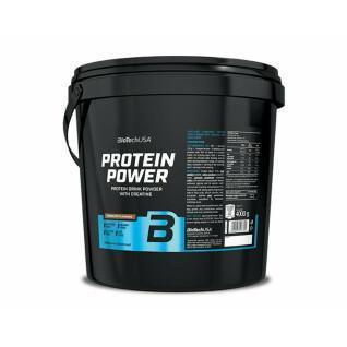 Pojemnik na białko Biotech USA power - Vanille - 4kg (x2)