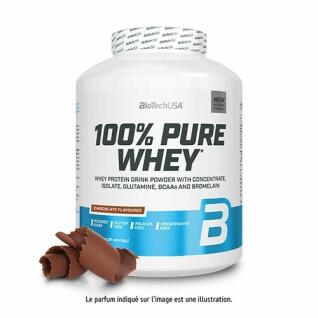 100% czystego białka serwatkowego w słoiku Biotech USA - Chocolate - 2,27kg