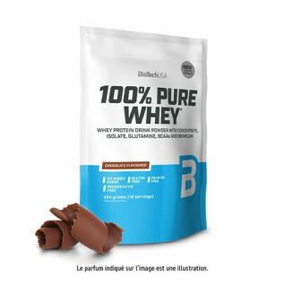 Worki 100% czystego białka serwatkowego Biotech USA - Chocolate - 454g