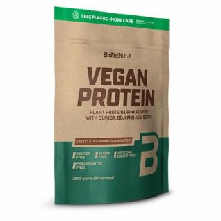 Opakowanie 4 wegańskich torebek proteinowych Biotech USA - Chocolat-cannelle - 2kg