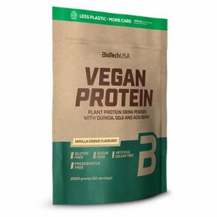Opakowanie 4 wegańskich torebek proteinowych Biotech USA - Gâteaux à la vanille - 2kg