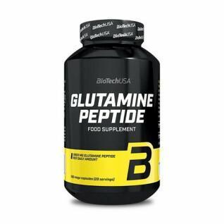 Opakowanie 12 słoików z aminokwasami peptydami glutaminy Biotech USA - 180 Gélul