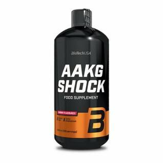 Opakowanie 12 butelek wzmacniacza Biotech USA aakg shock - Orange - 1l