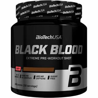 Opakowanie 10 słoików z boosterem Biotech USA black blood caf + - Cola - 300g