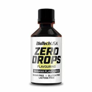 Rurki z przekąskami Biotech USA zero drops - Banane - 50ml
