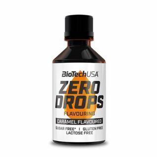Rurki z przekąskami Biotech USA zero drops - Caramel - 50ml (x10)
