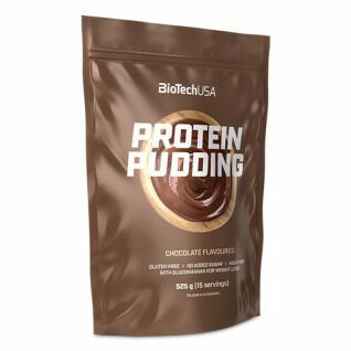 Opakowanie 10 torebek przekąsek proteinowych Biotech USA pudding - Vanille - 525g