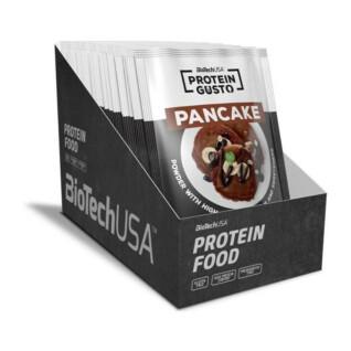 17 paczek przekąsek proteinowych Biotech USA-gusto pancake - Chocolate