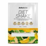 Opakowanie 50 saszetek proteinowych Biotech USA diet shake - Cookies & Cream - 30g