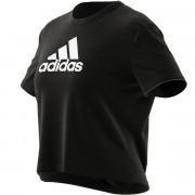 Damska krótka koszulka adidas Aeroready Designed 2 Move Logo Sport