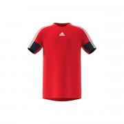 Koszulka dziecięca adidas 3-Bandes Aeroready Primeblue