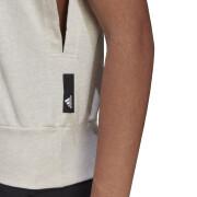 Damska bluzka z kapturem adidas Studio Lounge